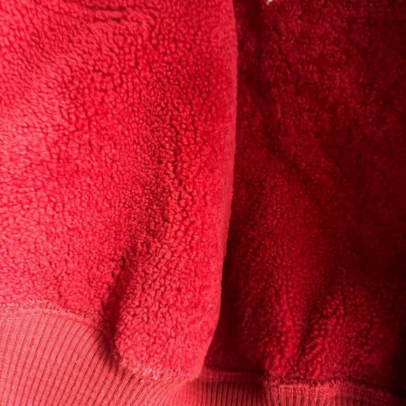 Hudson Bay Company Torino Olympic 2006 Sheepskin Lined Suede Hooded  Bomber L - Picture 7 of 12